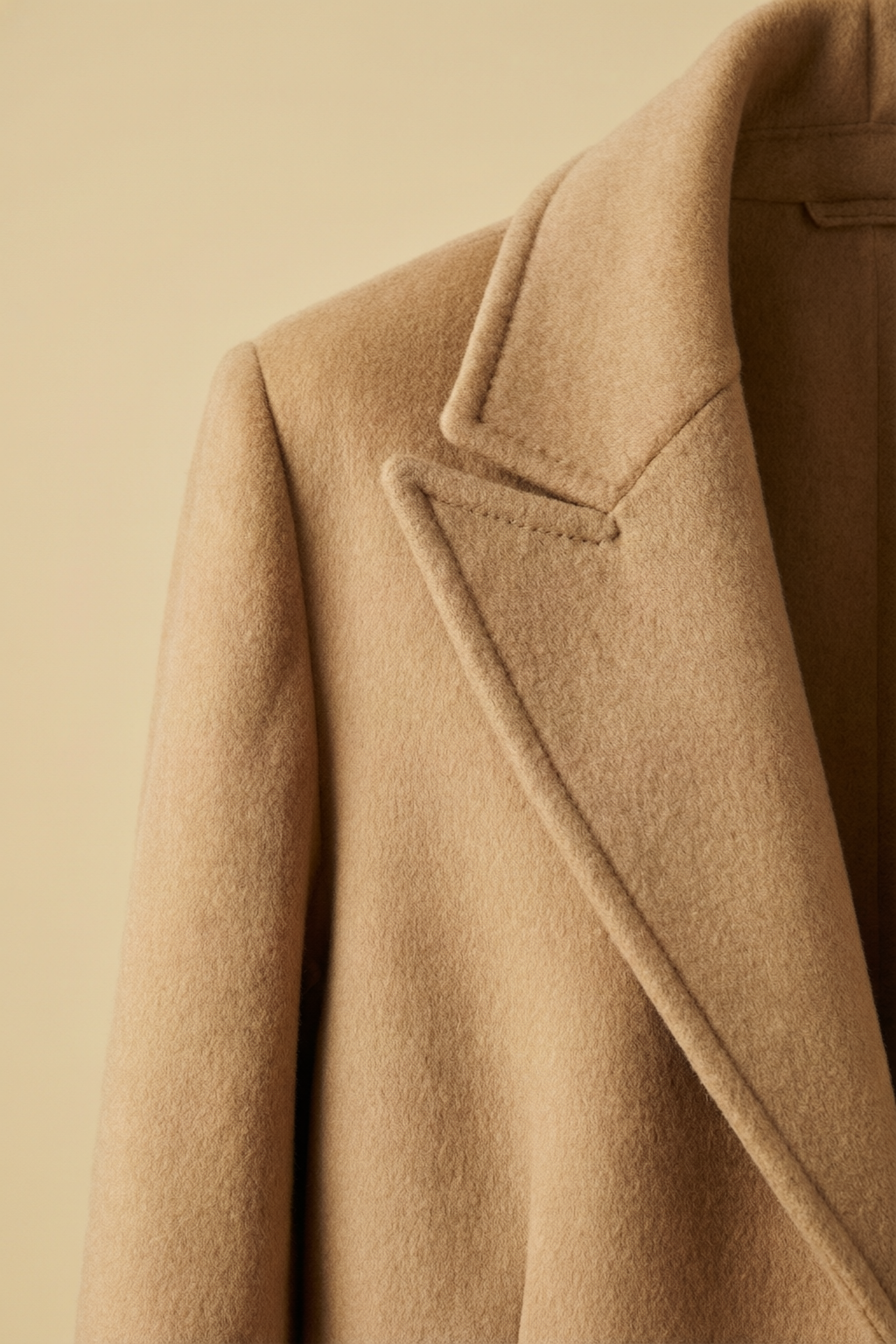 Aurelia Coat — camel wool